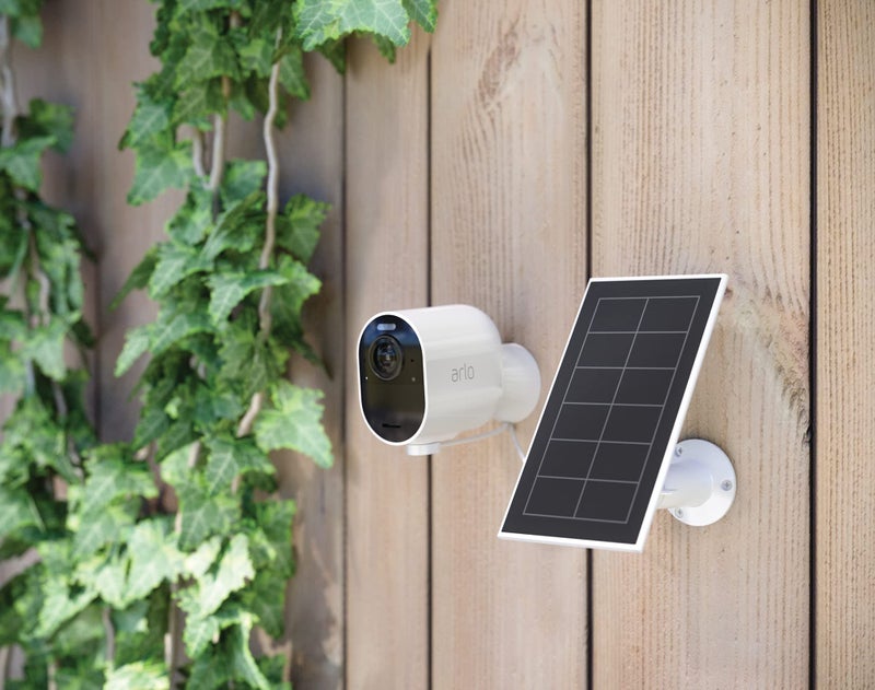 Arlo Solar Panel Charger for Arlo Ultra / Pro 3 Security Cameras - White/Black - Image 2